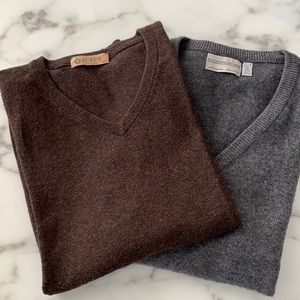 Cashmere Sweater Vests-Set of 2